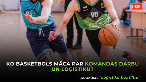 Ko basketbols māca par komandas darbu un loģistiku?